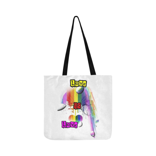 Love is Love by Nico Bielow Reusable Shopping Bag Model 1660 (Two sides)