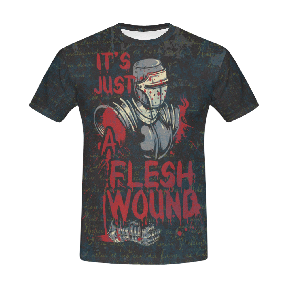 it's just a flesh wound t shirt