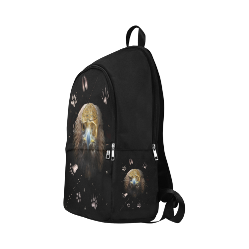 Shaman Totem Eagle Fabric Backpack for Adult (Model 1659)