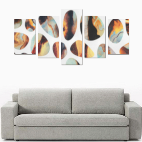 Geoiod Canvas Print Sets C (No Frame)