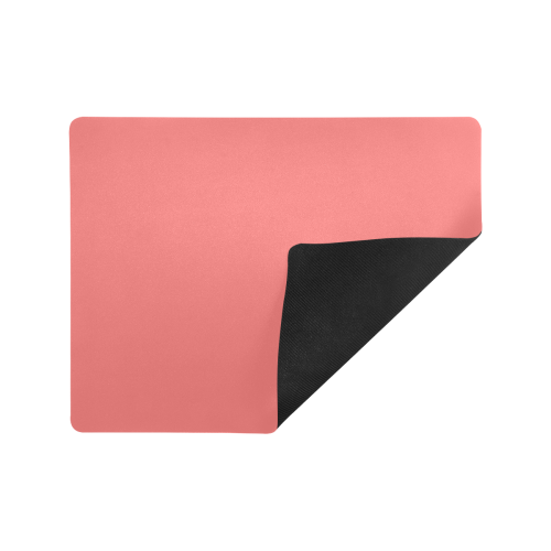 color light red Mousepad 18"x14"