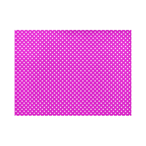 Pink polka dots Placemat 14’’ x 19’’