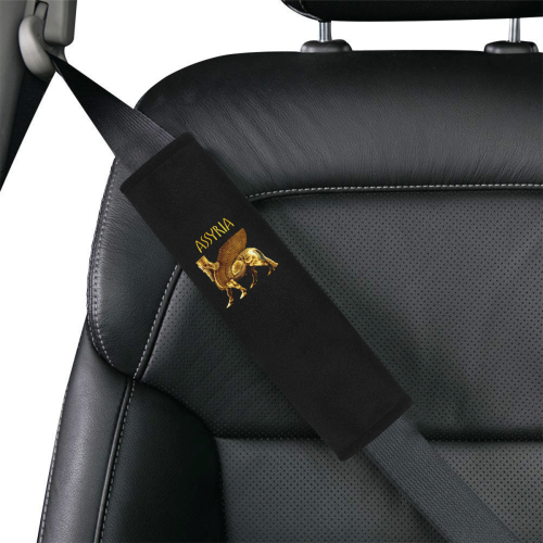 Golden Assyria Car Seat Belt Cover 7''x10''