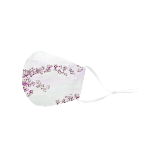 Sakura cherry blossom community face mask 3D Mouth Mask with Drawstring (60 Filters Included) (Model M04) (Non-medical Products)