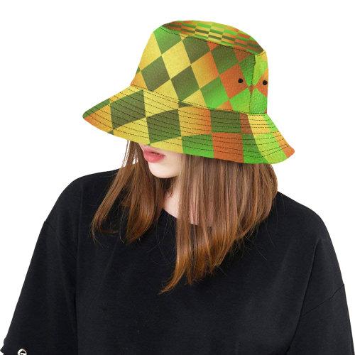 Easter Square All Over Print Bucket Hat
