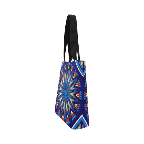 Fire Keepers Blue 2 Canvas Tote Bag (Model 1657)