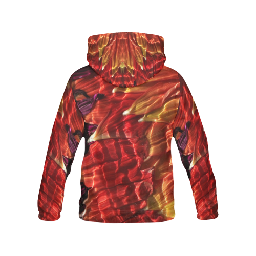 Muscled Petals All Over Print Hoodie for Men/Large Size (USA Size) (Model H13)