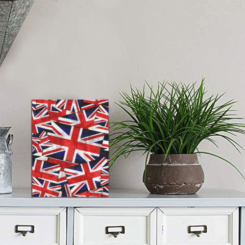 Union Jack British UK Flag Photo Panel for Tabletop Display 6"x8"