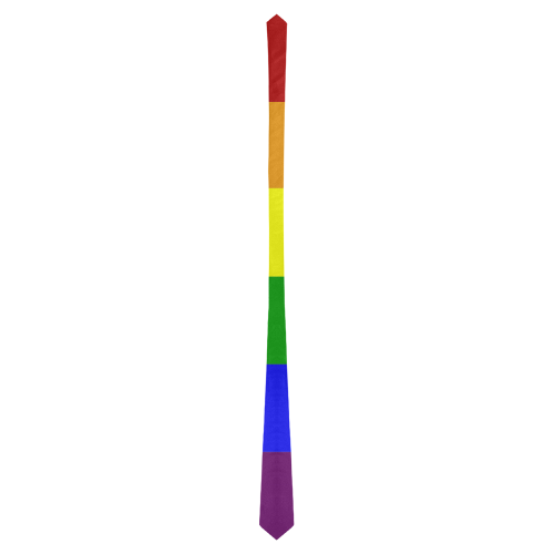 Rainbow Flag Classic Necktie (Two Sides)