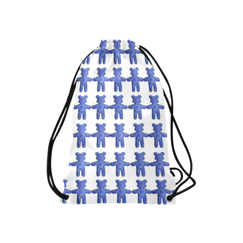 nounours 5d Small Drawstring Bag Model 1604 (Twin Sides) 11"(W) * 17.7"(H)