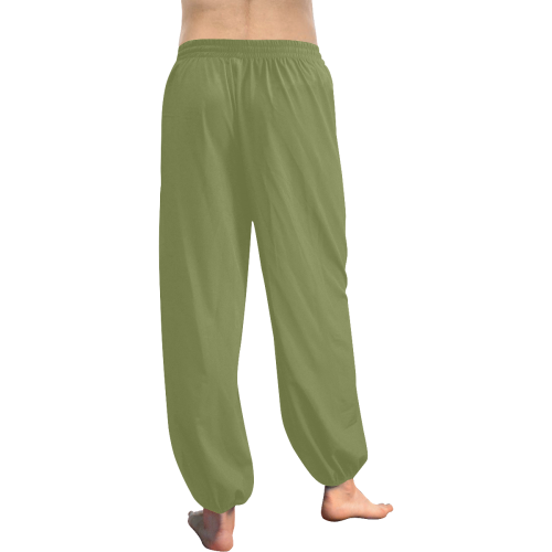 Turtle Green Women's All Over Print Harem Pants (Model L18)