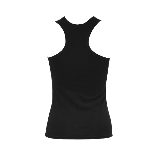 The Lowest of Low Circle Logo Women's Shoulder-Free Tank Top (Model T35)