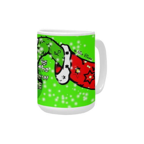 Fun Christmas by Nico Bielow Custom Ceramic Mug (15OZ)