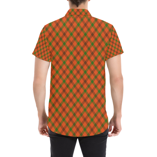 Tami plaid tartan for hunting Men's All Over Print Short Sleeve Shirt (Model T53)