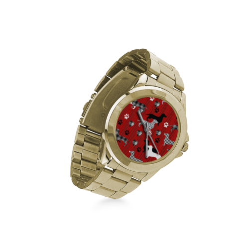 Dachshund Custom Gilt Watch(Model 101) (D2543351) Custom Gilt Watch(Model 101)