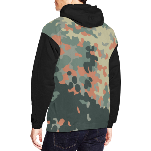 Fire Smoke Night 2 All Over Print Hoodie for Men (USA Size) (Model H13)