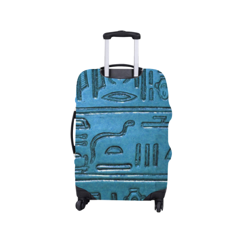 Hieroglyphs20161231_by_JAMColors Luggage Cover/Small 18"-21"