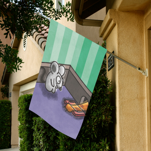 Dumb Cat Garden Flag 28''x40'' （Without Flagpole）