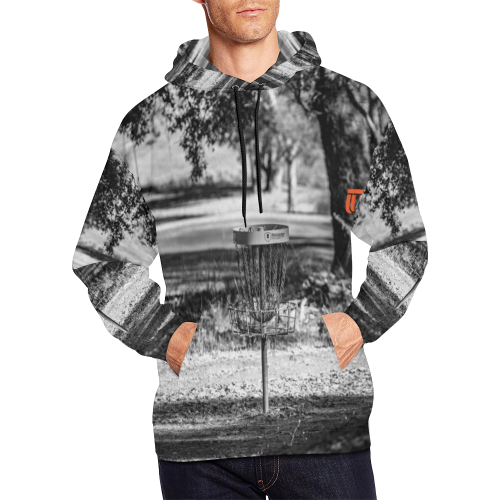 Disc Golf Hoodie All Over Print Hoodie for Men/Large Size (USA Size) (Model H13)