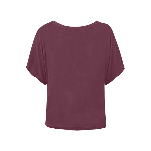 Homenetmen Հ.Մ.Ը.Մ. Women's Batwing-Sleeved Blouse T shirt (Model T44)