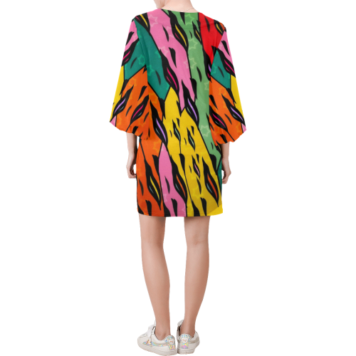 Pop Art by Nico Bielow Bell Sleeve Dress (Model D52)