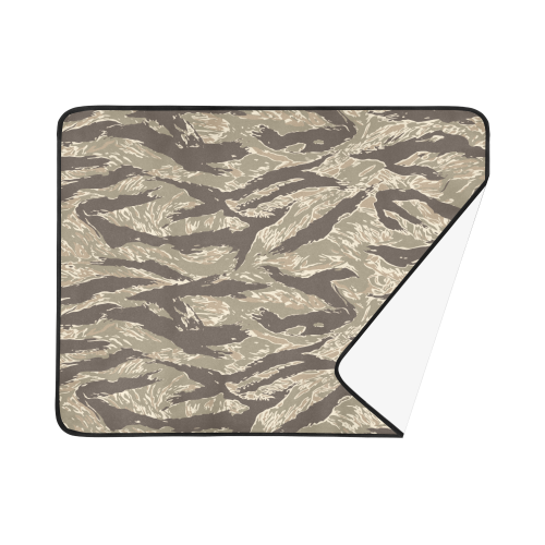 US  Desert Tigerstripes camouflage Beach Mat 78"x 60"