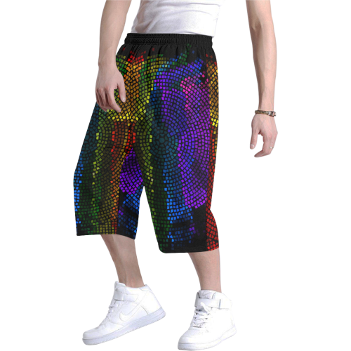Pride 2019 by Nico Bielow Men's All Over Print Baggy Shorts (Model L37)