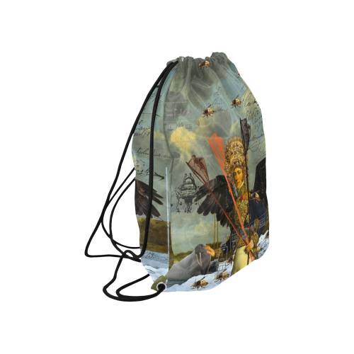 THE YOUNG KING ALT. 2 II Large Drawstring Bag Model 1604 (Twin Sides)  16.5"(W) * 19.3"(H)