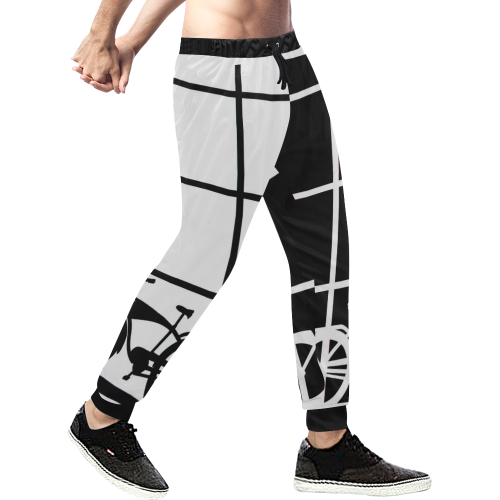 YANG Men's All Over Print Sweatpants (Model L11)