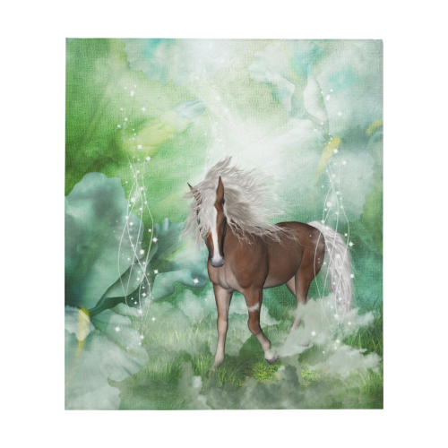 Horse in a fantasy world Quilt 60"x70"
