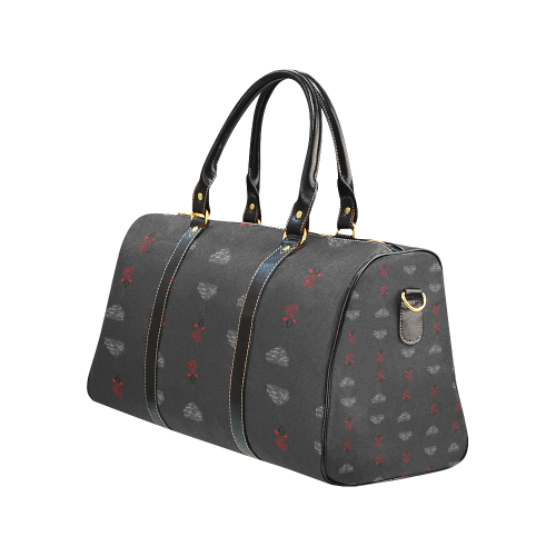 UGLY ROSE Black New Waterproof Travel Bag/Small (Model 1639)