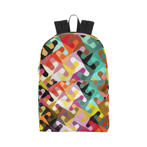 Colorful shapes Unisex Classic Backpack (Model 1673)