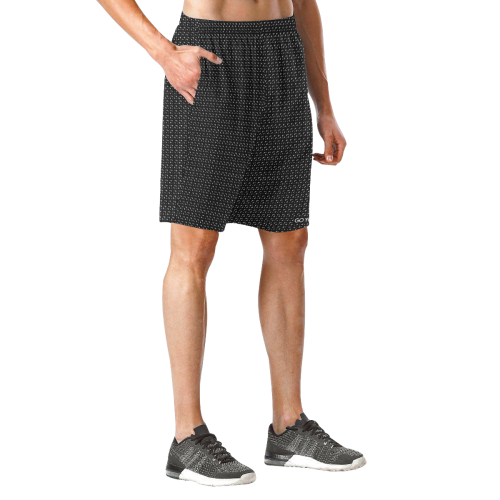GEO TEXTURE Men's All Over Print Elastic Beach Shorts (Model L20)
