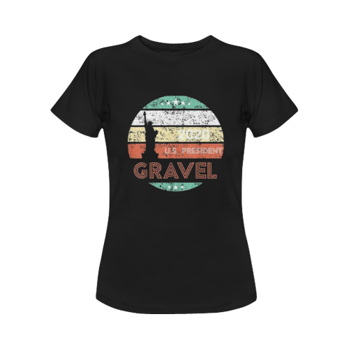 US president gravel Women's T-Shirt in USA Size (Front Printing Only)
