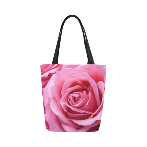 Roses pink Canvas Tote Bag (Model 1657)