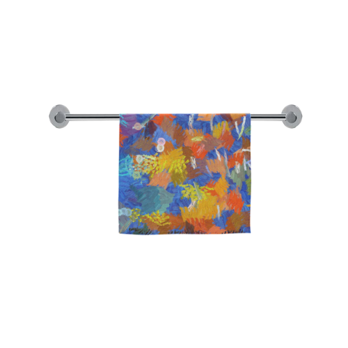 Colorful paint strokes Custom Towel 16"x28"