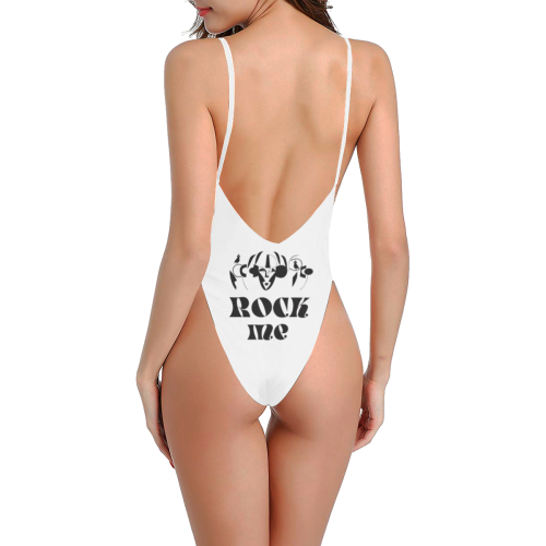 ROCK ME Sexy Low Back One-Piece Swimsuit (Model S09)