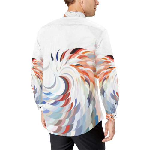 Spiralize by Artdream Men's All Over Print Casual Dress Shirt (Model T61)