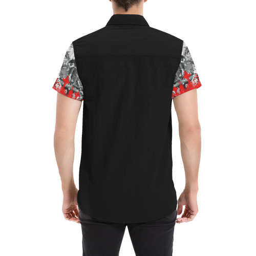 Redemption Gothic Grunge Art Men's All Over Print Short Sleeve Shirt (Model T53)