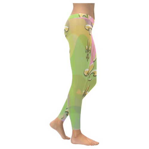 SERIPPY Women's Low Rise Leggings (Invisible Stitch) (Model L05)