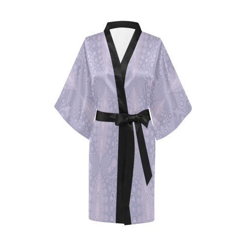 Ripples in Lavender Kimono Robe
