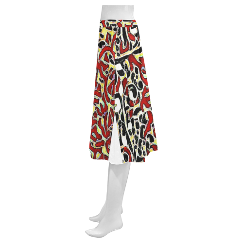 Ghost Mnemosyne Women's Crepe Skirt (Model D16)