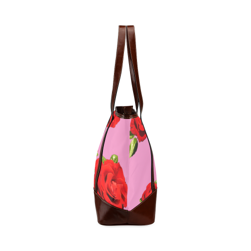 Fairlings Delight's Floral Luxury Collection- Red Rose Handbag 53086j6 Tote Handbag (Model 1642)