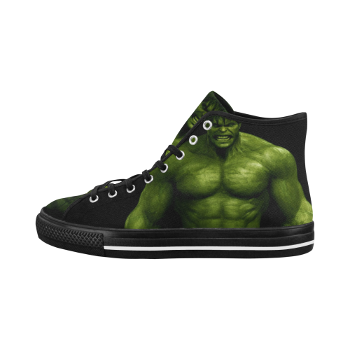 angry-hulk-wallpaper-high-quality-For-Free-Wallpap Vancouver H Women's Canvas Shoes (1013-1)