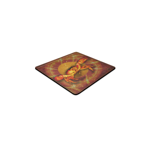 Cancer the Crab by The Lowest of Low Square Coaster