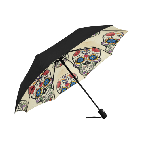 Skull20160602_by_JAMColors Anti-UV Auto-Foldable Umbrella (Underside Printing) (U06)