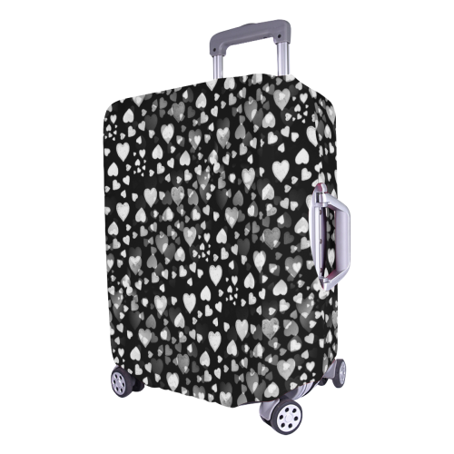 Hearts Luggage Cover/Large 26"-28"