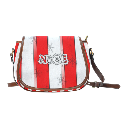 Nice and Naugthy by Nico Bielow Saddle Bag/Large (Model 1649)