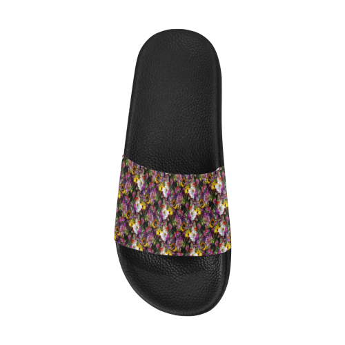 Bouquet20170401_by_JAMColors Women's Slide Sandals (Model 057)