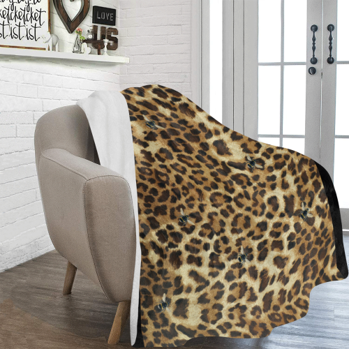 Buzz Leopard Ultra-Soft Micro Fleece Blanket 60"x80"